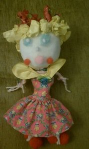 Princess Peach Doll - made by Nia and Mom